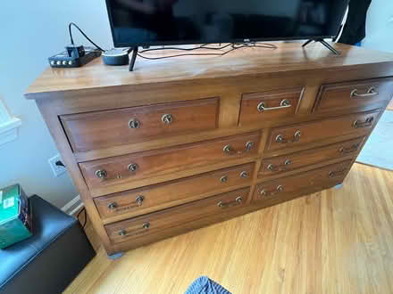 Photo of free Wood bedroom set (Pittsford) #2