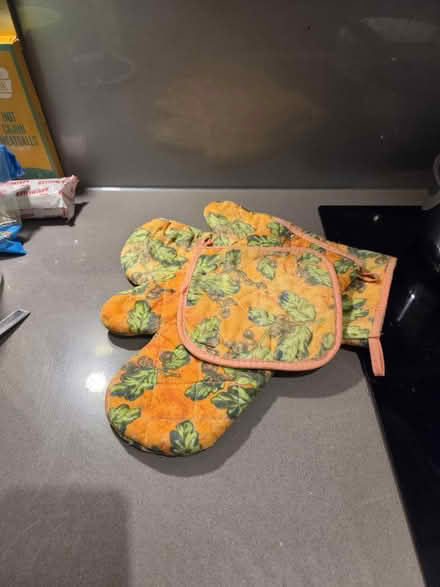 Photo of free Kitchen mittens oven gloves (W3) #1