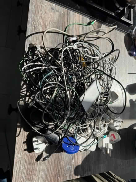 Photo of free Assortment of wires and cables (Newington Green, Islington) #1