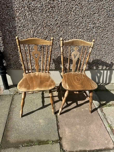 Photo of free Wooden chairs (Liberton EH16) #1