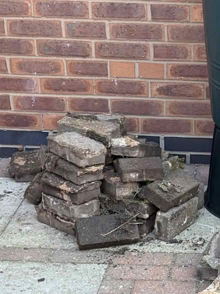 Photo of free Red block paving blocks (Eccleston WA10) #1