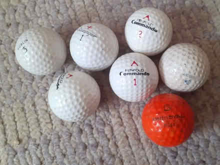 Photo of free 7 golf balls (Surrey Heath GU15) #1