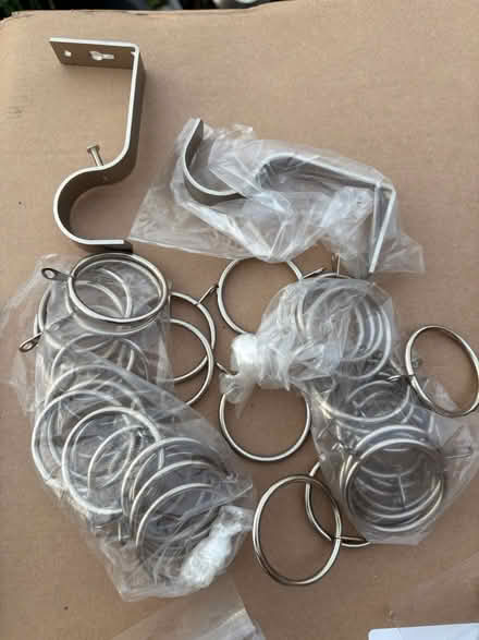 Photo of free Metal Curtain rings (Belle Vale L25) #1