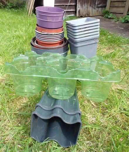 Photo of free Plastic Plant Pots (Wistaston) #1