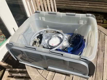 Photo of free Various Cables in Box (Lewes BN7) #1