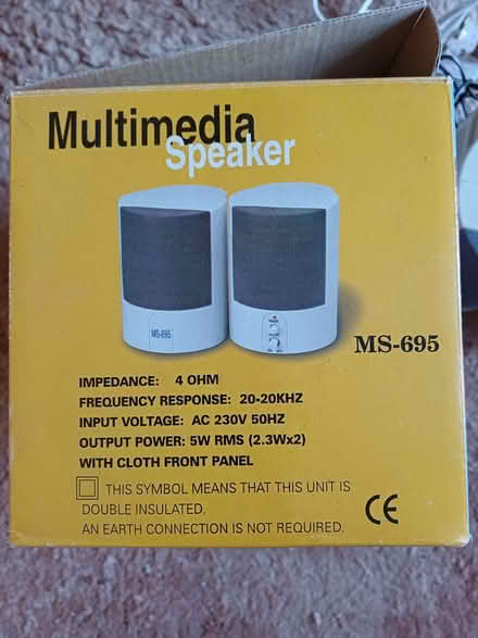 Photo of free Vintage multimedia speakers (Uxbridge UB8) #2