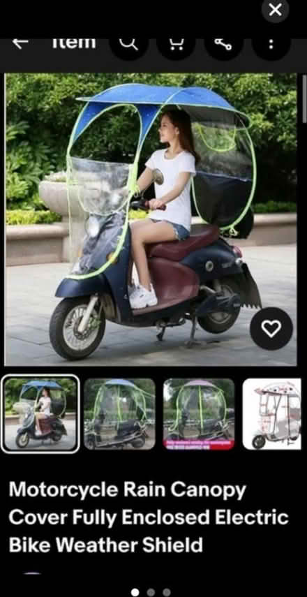 Photo of free Canopy for mobility scooter (Spitalfields E1) #1