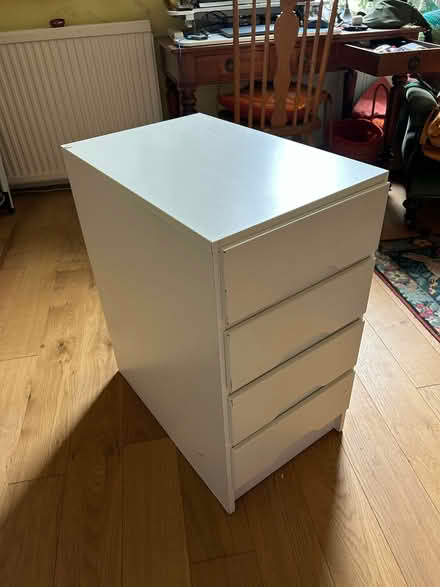 Photo of free Ikea glass desktop and 1 supporting pedestal drawer set (Fiveways BN1) #3