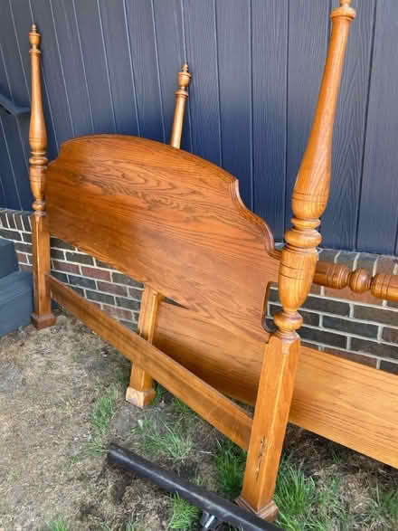 Photo of free Four poster double bed (Nashway Dr & W Maple Rd) #2