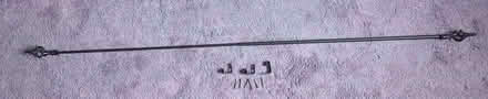 Photo of free Black metal curtain pole (University Area RG1) #1