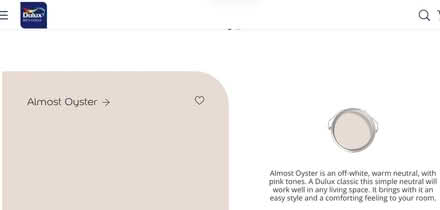 Photo of emulsion paint - dulux almost oyster (Sprites IP2) #1