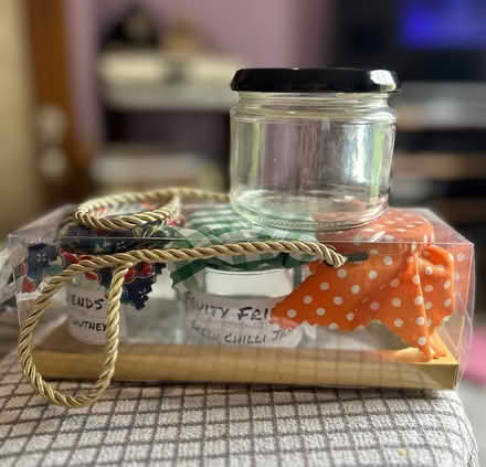 Photo of free Empty glass jars, one in a set of 3 and two extra (Monks Hill CR2) #1