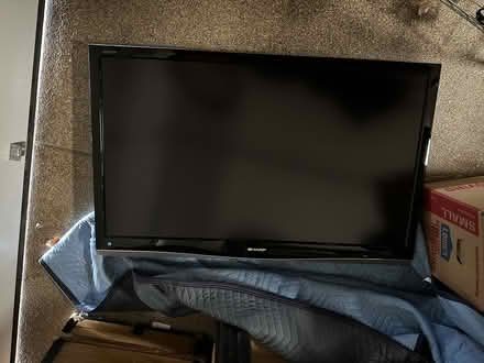 Photo of free 45" Sharp LCD TV WITH power cord (Burlingame, CA) #1