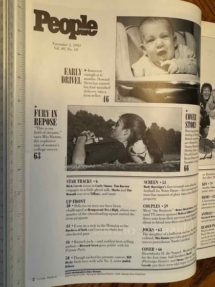 Photo of free People Magazine with David Cassidy (Near Davis Square, Somerville) #3