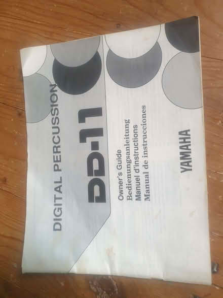 Photo of free Drum Machine Instructions (Breadsall DE21) #1