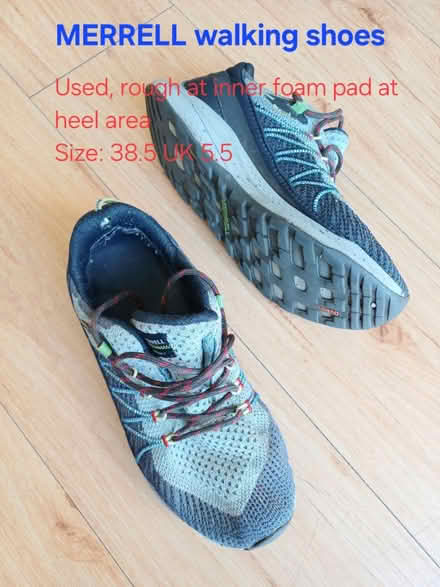 Photo of free MERRELL waterproof shoes - used (NW9 Beaufort Park, Tesco Exp) #1