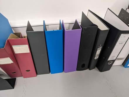 Photo of free Ringbinders, files, folders (N5 2EF) #1
