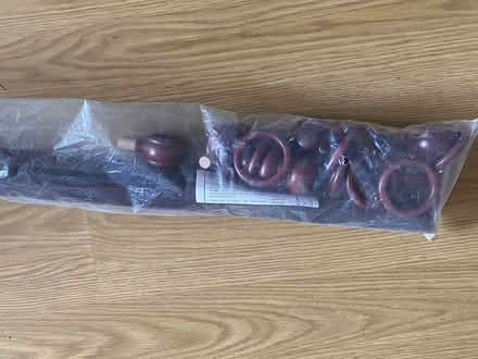 Photo of free Wooden Curtain Pole, 240cm Long (Ravenglass CA18) #1