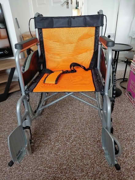 Photo of free Self propelled foldable wheelchair. (Kirkby L32) #2