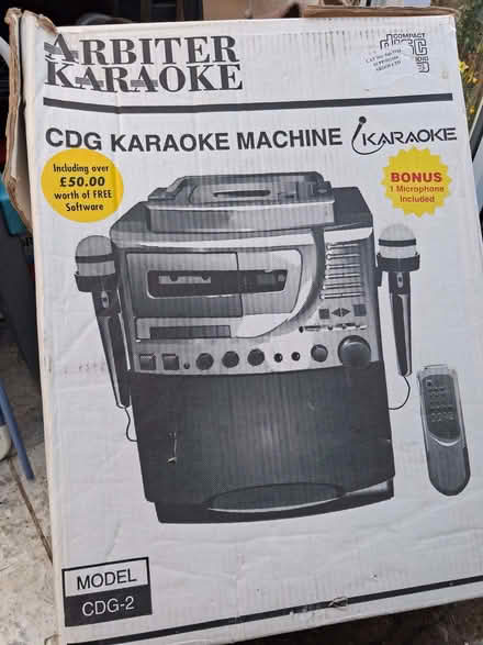 Photo of free Karaoke machine (Brownsover CV21) #1