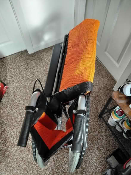 Photo of free Self propelled foldable wheelchair. (Kirkby L32) #1