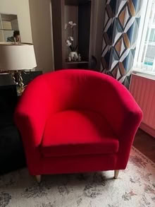 Photo of free Red Armchair (Sherwood TN2) #1