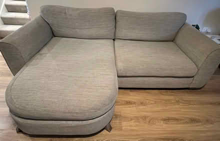 Photo of free Grey Fleck L-shape sofa (Wickford, Shotgate.) #1
