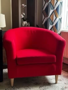 Photo of free Red Armchair (Sherwood TN2) #2