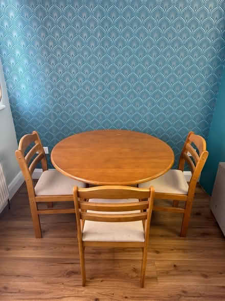 Photo of free Table and 4 chairs (L30) #1