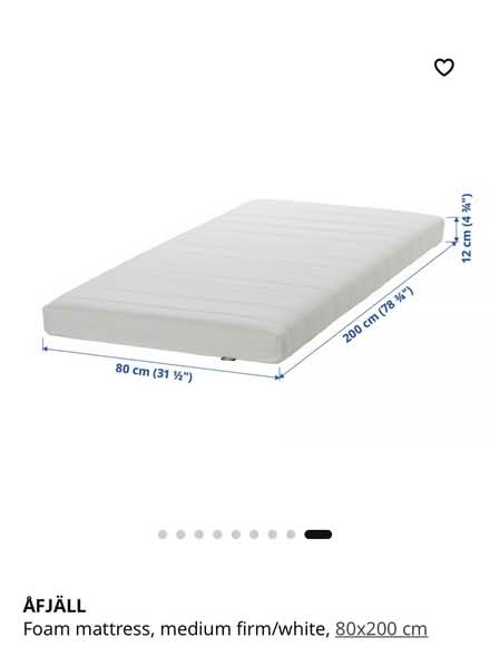 Photo of free ÅFJÄLL IKEA Foam mattress (Citywest) #2
