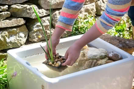 Photo of Ceramic sink/waterproof container for pond (Florence Park OX4) #1