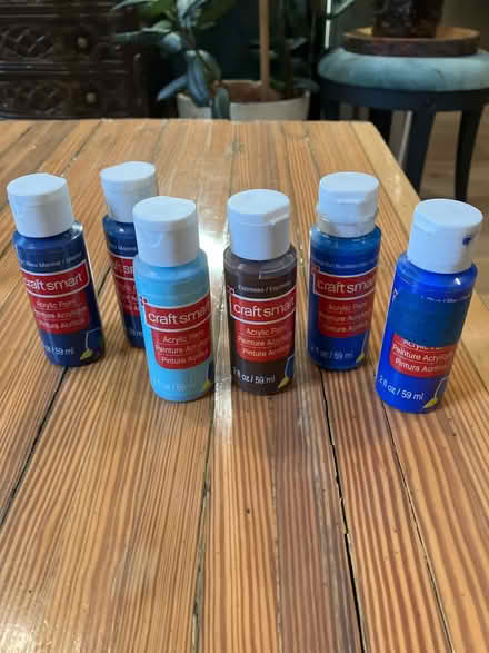 Photo of free Assorted acrylic paints (Inwood) #1