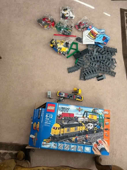 Photo of free USED Legos City Cargo Train 7939 (New Egypt, 08533) #3