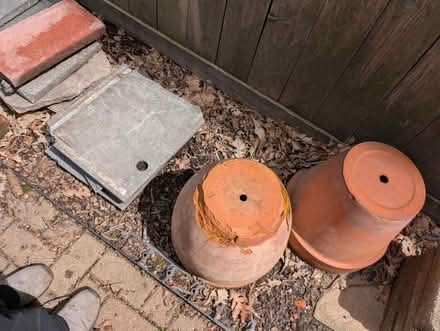 Photo of free garden, hardscape, gate door, wood (Downtown Oak Park) #4