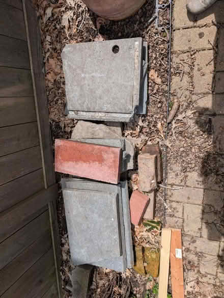 Photo of free garden, hardscape, gate door, wood (Downtown Oak Park) #1