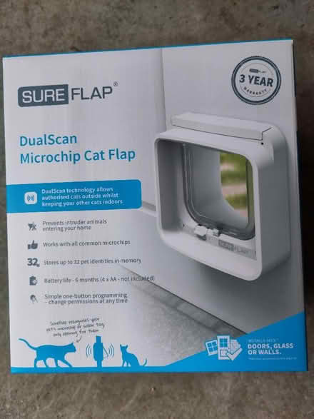 Photo of free Faulty microchip cat flap (Elswick) #1