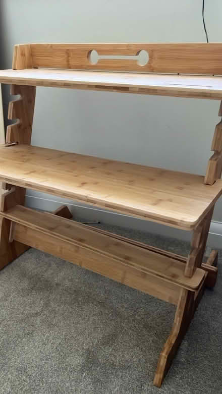 Photo of free Bamboo standing desk (Charlton OX12) #1