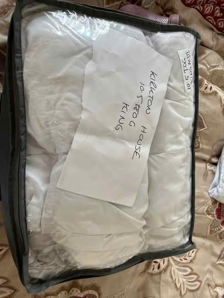 Photo of free 10.5tog king size duvet (Heage DE56) #1