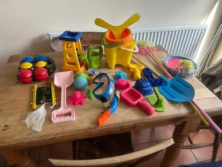 Photo of free Beach toys (Whitchurch CF14) #1