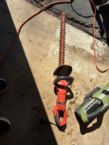 Photo of free Electric hedge trimmer (parsippany) #1