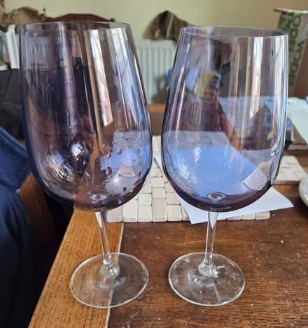 Photo of free Two very large wine glasses (Clevedon BS21) #1