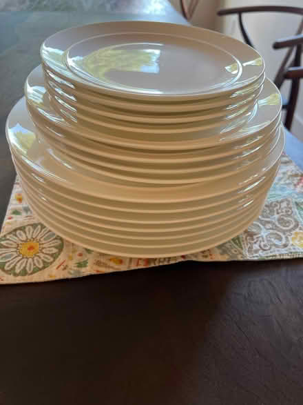 Photo of free Crate and Barrel dinner set (Saratoga) #1