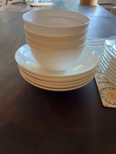 Photo of free Crate and Barrel dinner set (Saratoga) #2