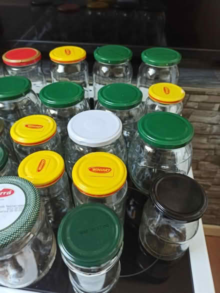 Photo of free Jam jars/ pickles glass with lids (M145hz) #2