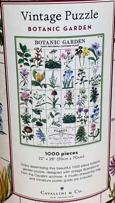 Photo of free Puzzle “Botanic Garden” (1,000 pcs) (Bloor/ The West Mall) #2