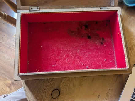 Photo of free Old Marquetry Box (Grantham) #3