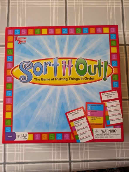 Photo of free Sort it Out board game (Chippenham SN15) #1
