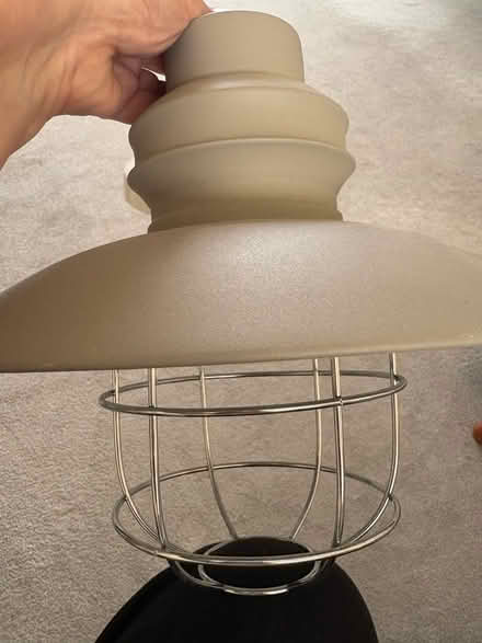 Photo of free Grey Light shade. (Findern DE65) #1