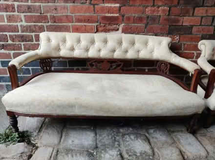 Photo of free Edwardian style sofa and chairs (Sharow S11) #1