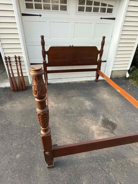 Photo of free Queen Size 4 Post Bed (Pittstown NJ) #2